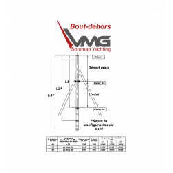 Bugspriet Durchmesser 70