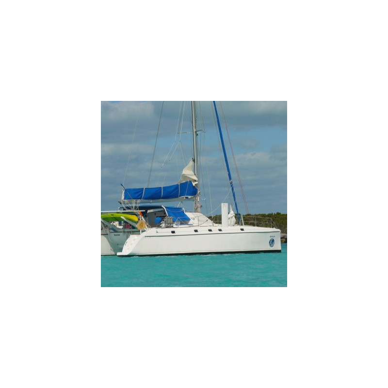 Catana 48 - Filet de trampoline