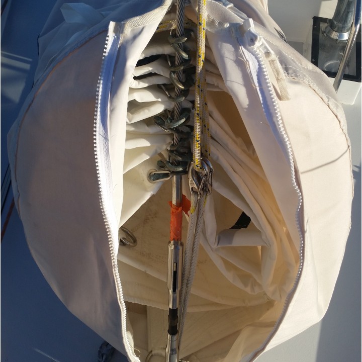 Funda de vela de cubierta | Velería en Francia - Velas para barcos a medida