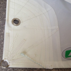 Großsegel , Horizontalschnitt