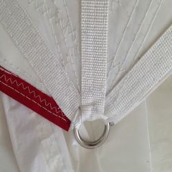 Asymmetrischer Spinnaker Triradialschnitt