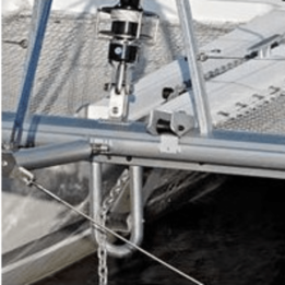Lagoon 450 - Paire Filets de trampoline
