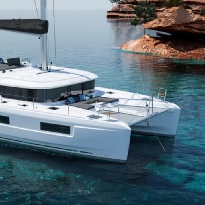 Red de trampolín - Lagoon 46 | Velería en Francia - Velas para barcos a medida