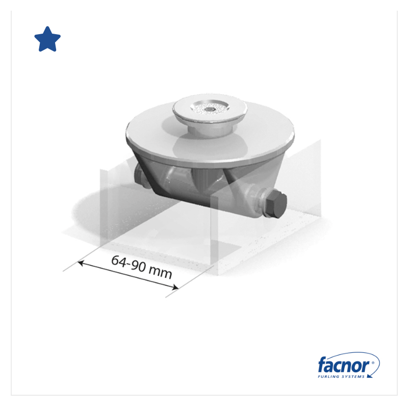 Adaptation davier pour bout dehors modèles BDH (largeur 63-90MM)