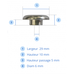 Pion de lassage pour filet...