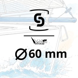 Bauprés Diámetro 60 | Velería en Francia - Velas para barcos a medida