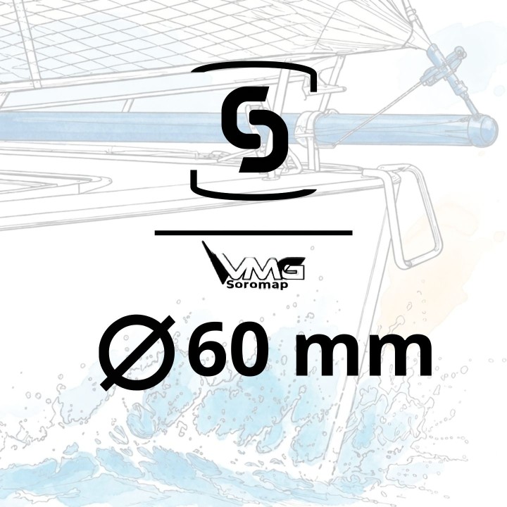 Bout-dehors diamètre 60 | Voilerie à La Rochelle - Fabricant de voiles bateau