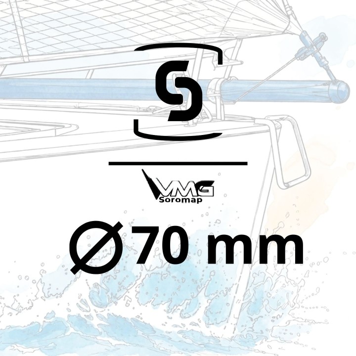 Bowsprit diameter 70 | Sailmaker in France - Custom Boat Sails