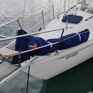 Funda de vela sobre cubierta